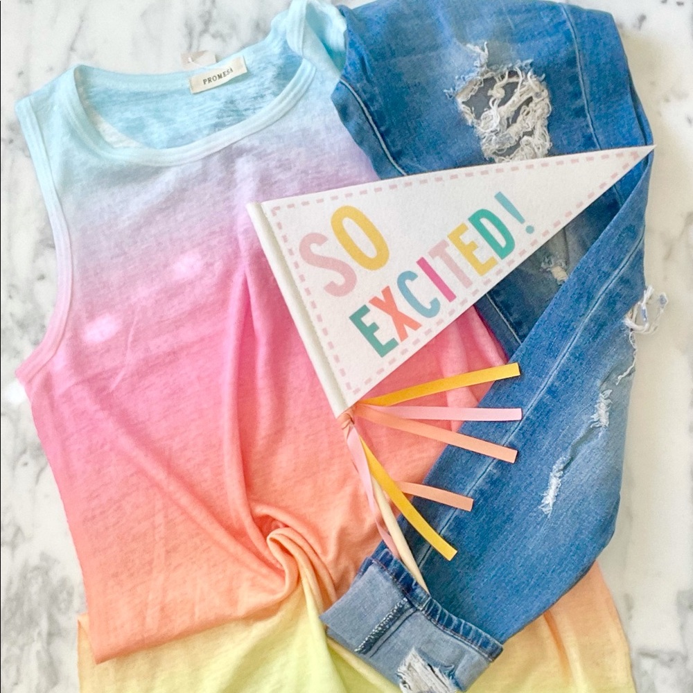 Ombré the dye tank 🦋